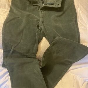 Green Corduroy Pants